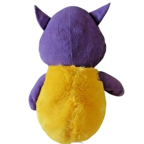 Kellytoy Fox Plush Purple White Fuzzy Yellow Body Stuffed Animal Toy 16 in - Picture 6 of 9